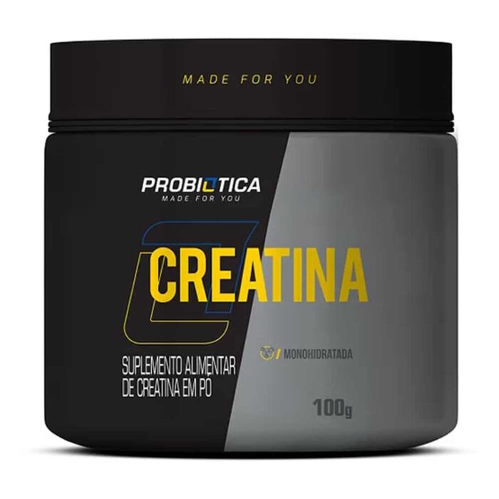 Creatina Monohidratada 100% Pura Probiótica 100g