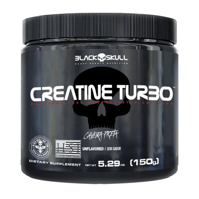 Creatine Turbo Monohidratada Black Skull 150g