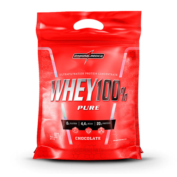 Whey 100% Pure Refil Integralmedica 907g