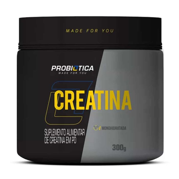 Creatina Monohidratada 100% Pura Probiótica 300g