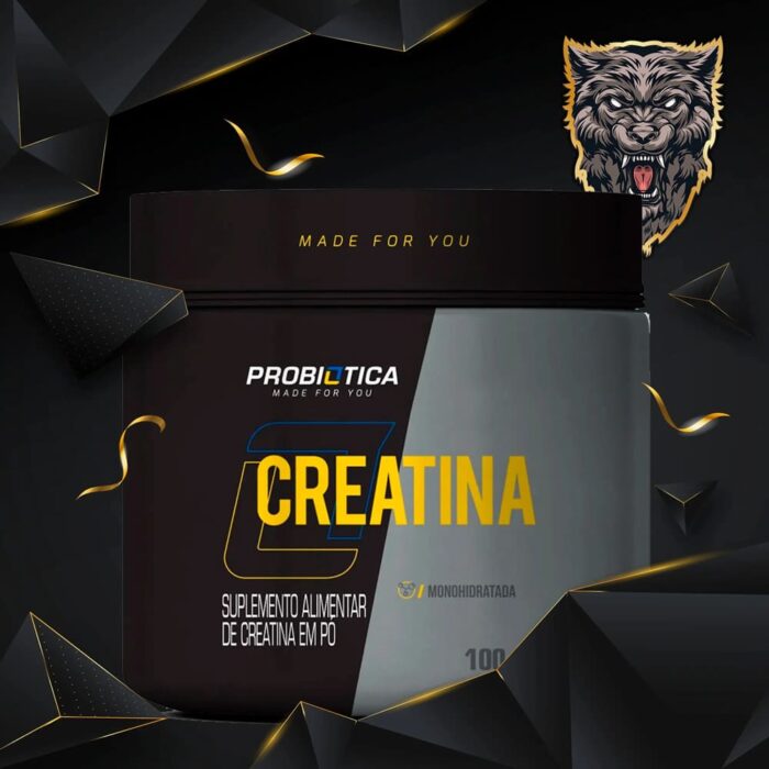 Creatina Monohidratada 100% Pura Probiótica 100g - Image 2