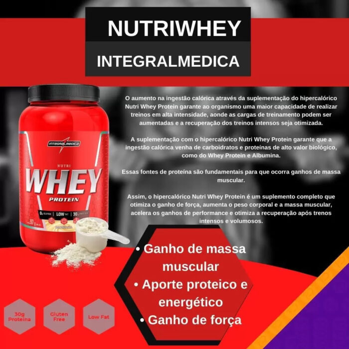 Nutri Whey Integralmedica Refil 907gr - Image 2