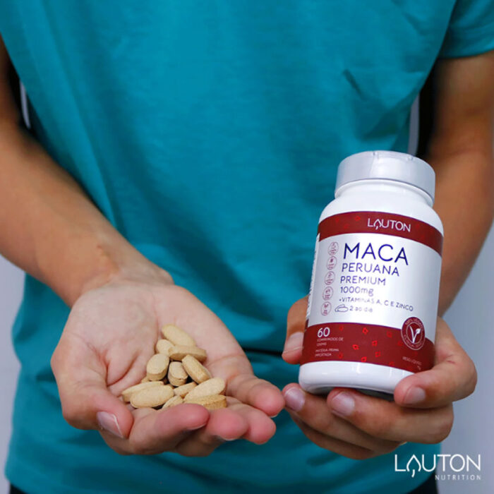 Maca Peruana Premium 1000mg 60 Caps Lauton Nutrition - Image 7