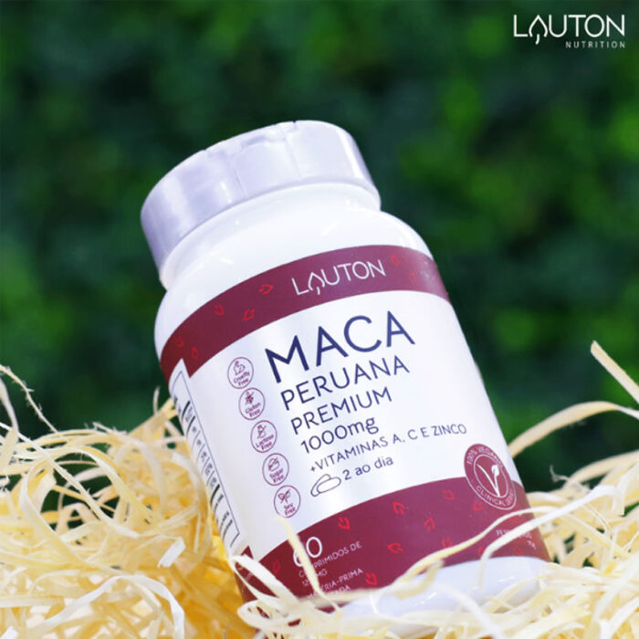 Maca Peruana Premium 1000mg 60 Caps Lauton Nutrition - Image 3