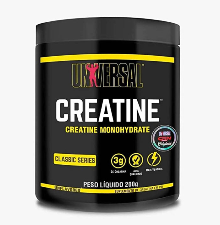 Creatine Monohidratada 100% pura importada Universal Nutrition 200gr - Original