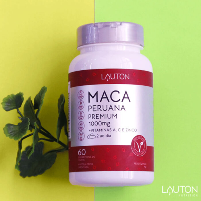 Maca Peruana Premium 1000mg 60 Caps Lauton Nutrition - Image 2