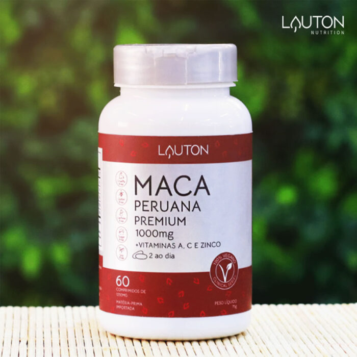 Maca Peruana Premium 1000mg 60 Caps Lauton Nutrition - Image 4