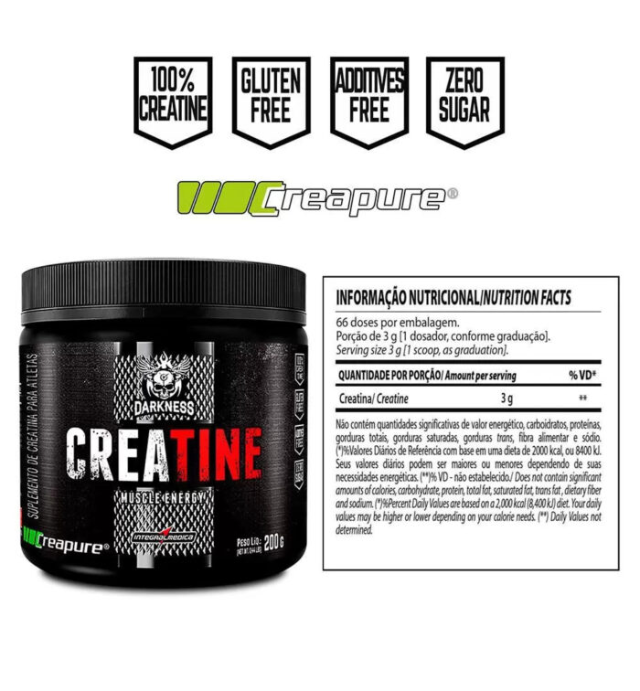 Creatine 100% CREAPURE Darkness 200gr - Image 3