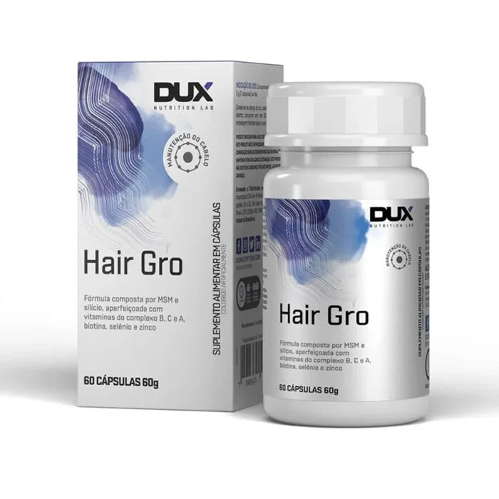 Hair Grow Manutenção Capilar 60 cápsulas - Dux Nutrition