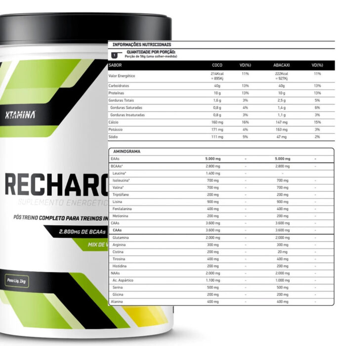 Recharge 4:1 (1kg) DUX Nutrition Lab - Image 4