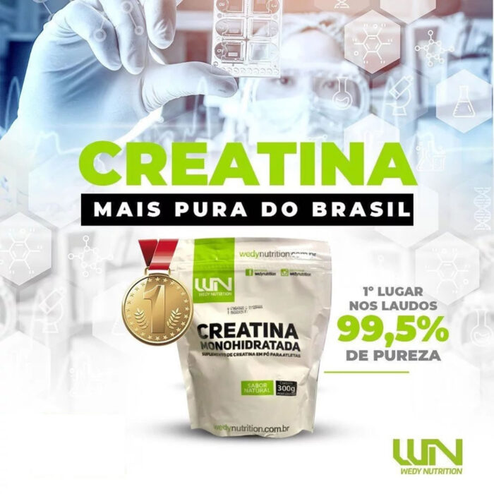 Creatina Monohidratada REFIL Wedy Nutrition 300gr - Image 2