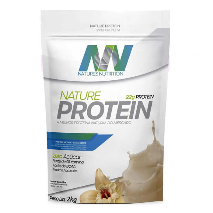 Whey Nature Protein Concentrado Linha Premium Natures Nutrition 2kg