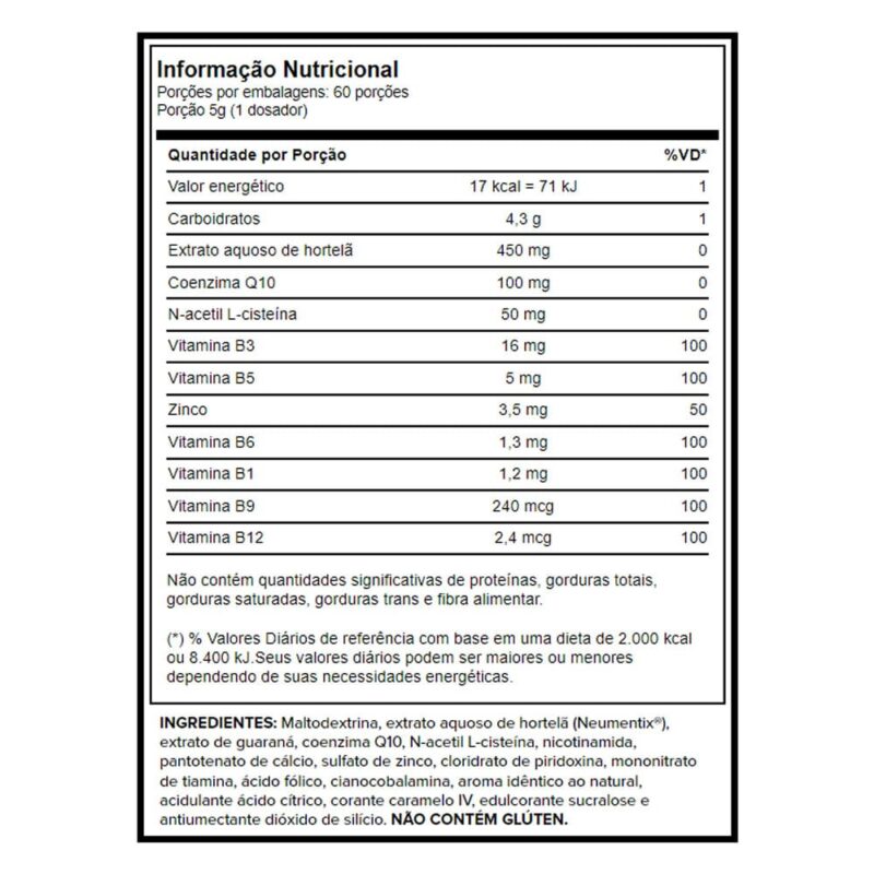 GFOCUS 300gr Growth Supplements - Imagem 2
