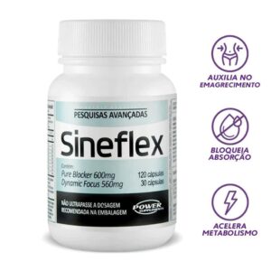 Sineflex Termogênico 150 Cápsulas Power Supplements - Imagem 3