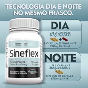 Sineflex Termogênico 150 Cápsulas Power Supplements - Imagem 2