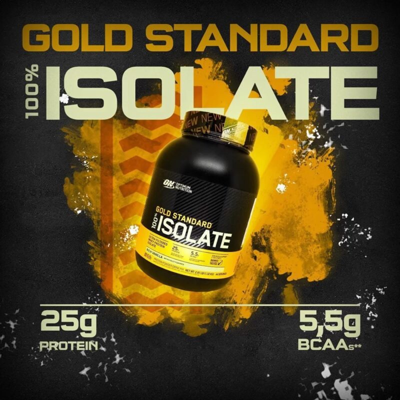 Whey Gold Standard Isolado 1320gr Otimum Nutrition Importada Chocolate - Imagem 3