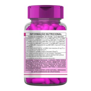 Hialu Revive Premium Ácido Hialurônico + Colágeno + MSM Uni Nutrition 60 Caps - Imagem 5
