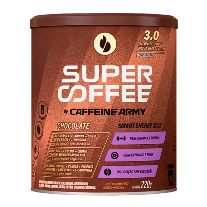 Supercoffee 3.0 220G - Caffeine Army - Imagem 3