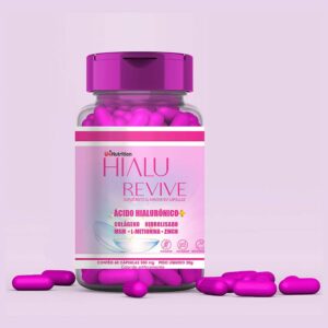 Hialu Revive Premium Ácido Hialurônico + Colágeno + MSM Uni Nutrition 60 Caps - Imagem 2