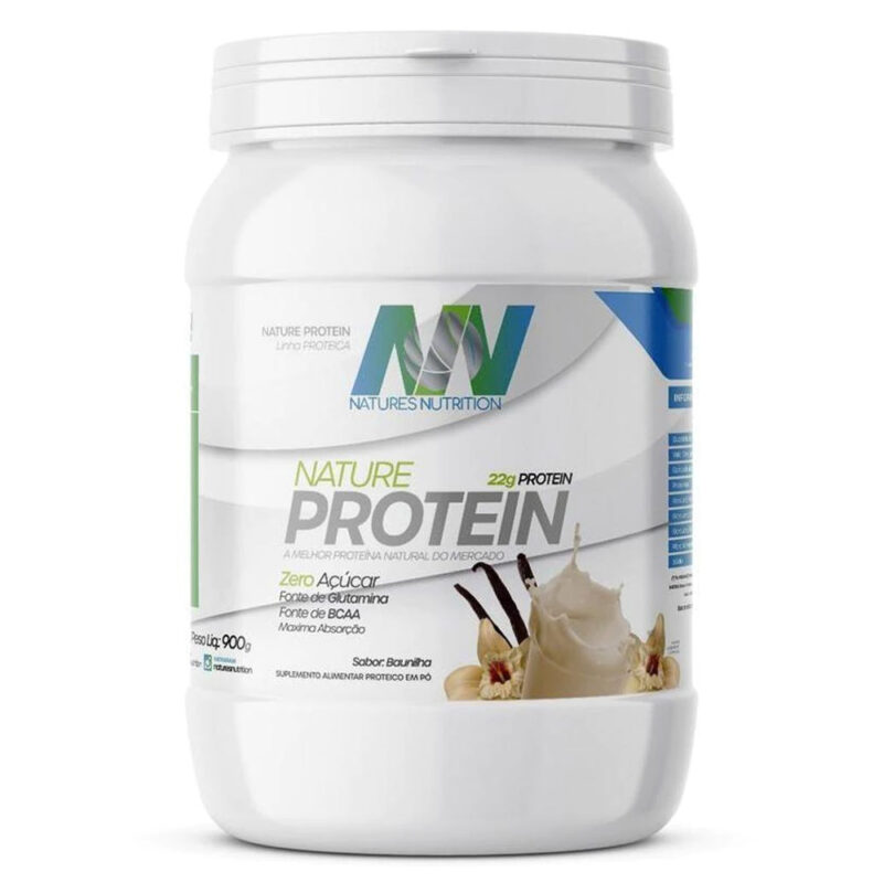 Whey Concentrado Zero Açucar Natures Nutrition 900gr - Imagem 5