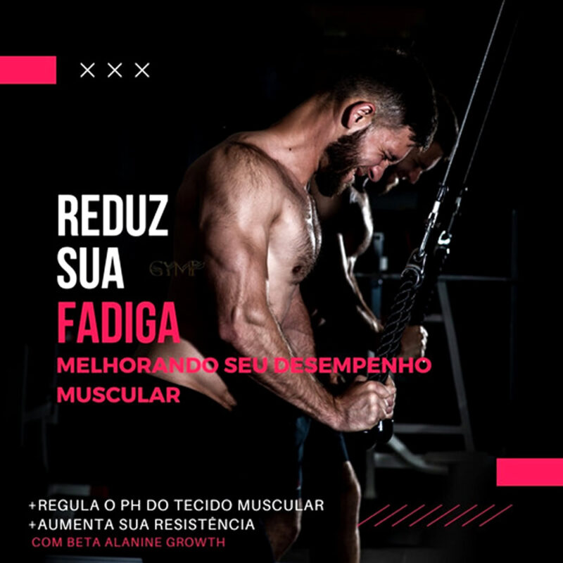Beta-alanina em pó 250gr Growth Supplements - Imagem 3