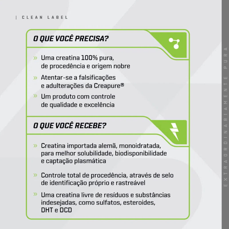 Creatina (100% CREAPURE®) Dux nutrition Labs Pote 300G - Imagem 6