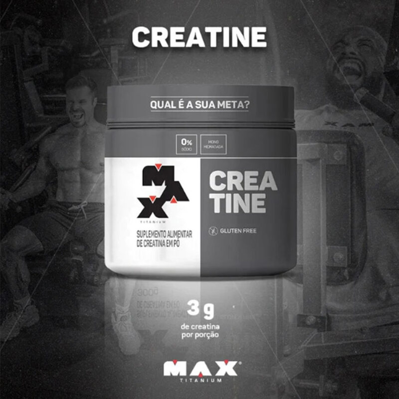 Kit Creatina Max Titanium 150gr + Colágeno Hidrolisado + Colágeno Uni Nutrition 60 caps - Imagem 3
