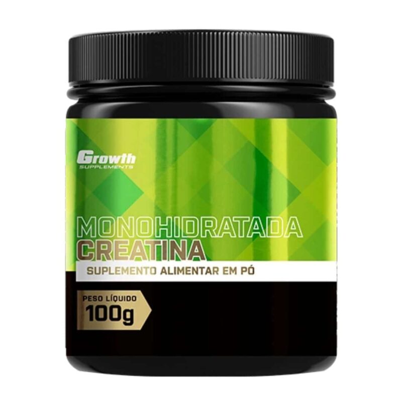 Creatina Monohidratada 100gr Growth Supplements