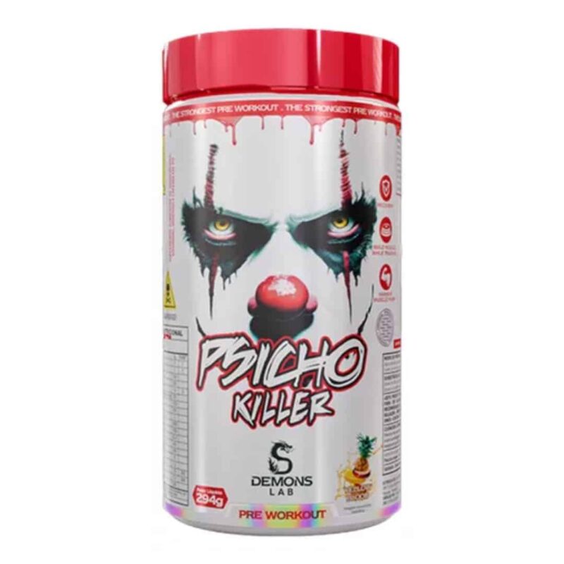 Pré-treino Psicho Killer 294g Demons Lab - Imagem 3