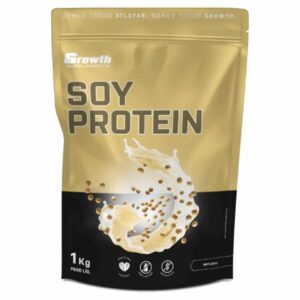 Soy Protein Proteína Isolada de Soja Sabor Natural 1kg Growth Supplements