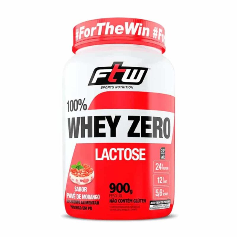 Whey 100% Zero Lactose FTW 900gr