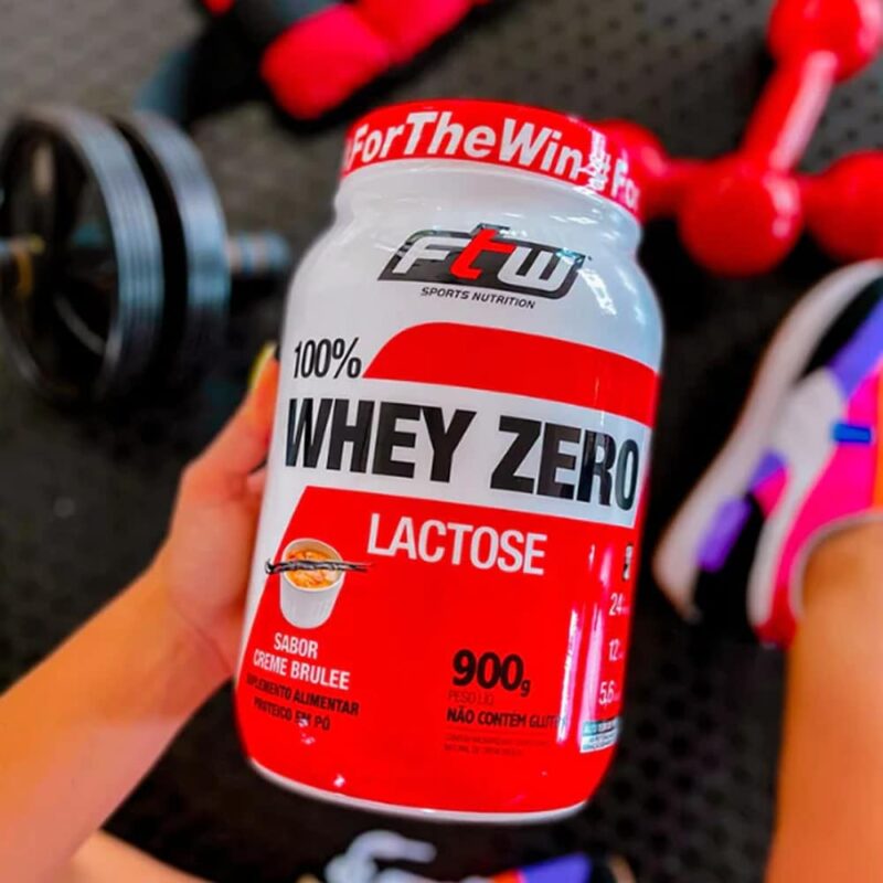 Whey 100% Zero Lactose FTW 900gr - Imagem 4