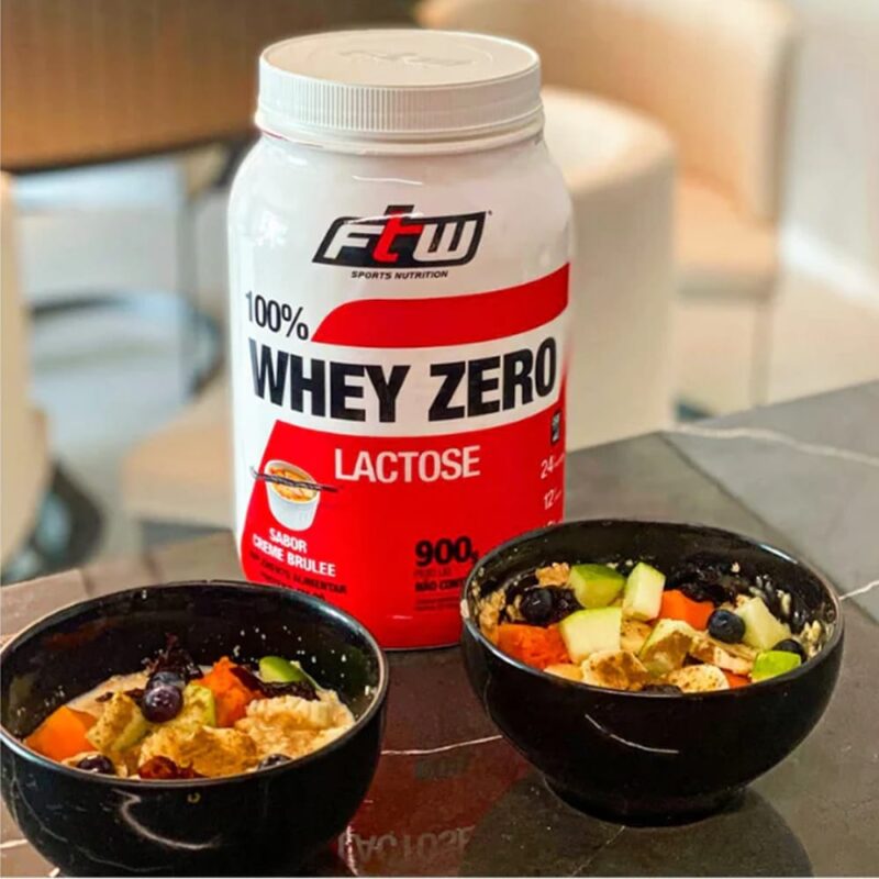 Whey 100% Zero Lactose FTW 900gr - Imagem 3